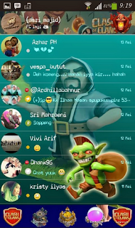 BBM Mod Theme Clash Of Clans (New Version)