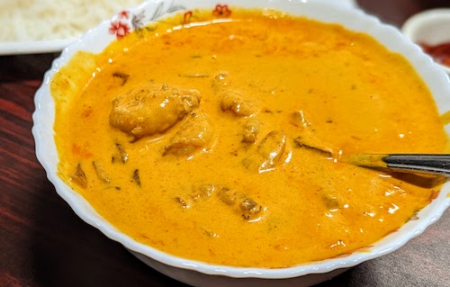 Sri Lankan shrimp curry