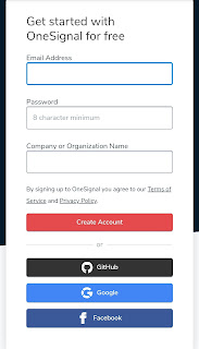 Onesignal Account