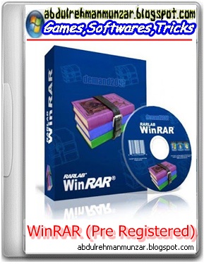 Winrar (Pre Registered),Download Full winrar for Windows,Winrar with registration or winrar with crack