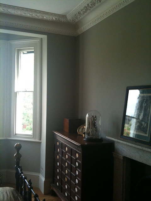 Farrow and Ball Hardwick White in north facing room