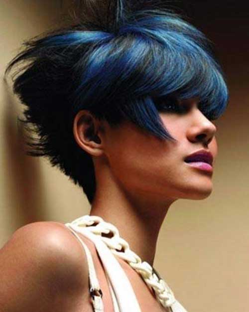 Edgy Short Black Hairstyles