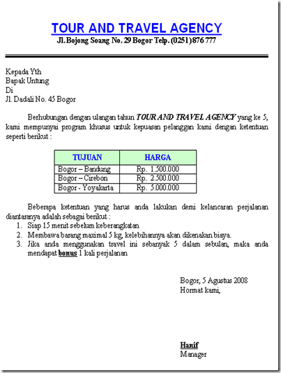 Blognya Yayang: Contoh Soal Praktek Ms. Word -1