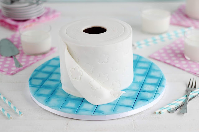 Tarta Rollo de papel baño