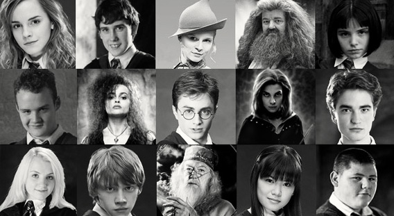 Resultado de imagem para personagens harry potter