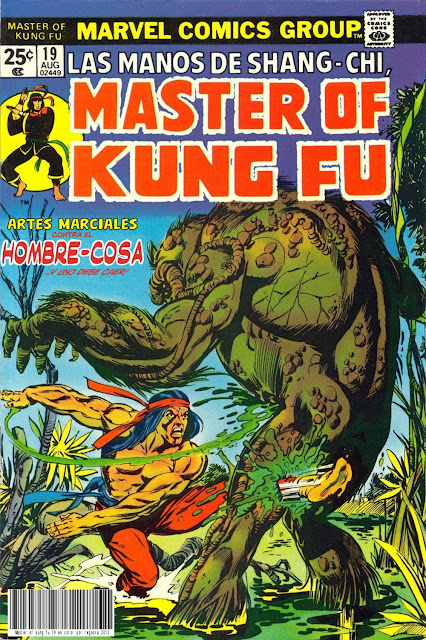  Portada de Master of Kung Fu Nº 19 traducido