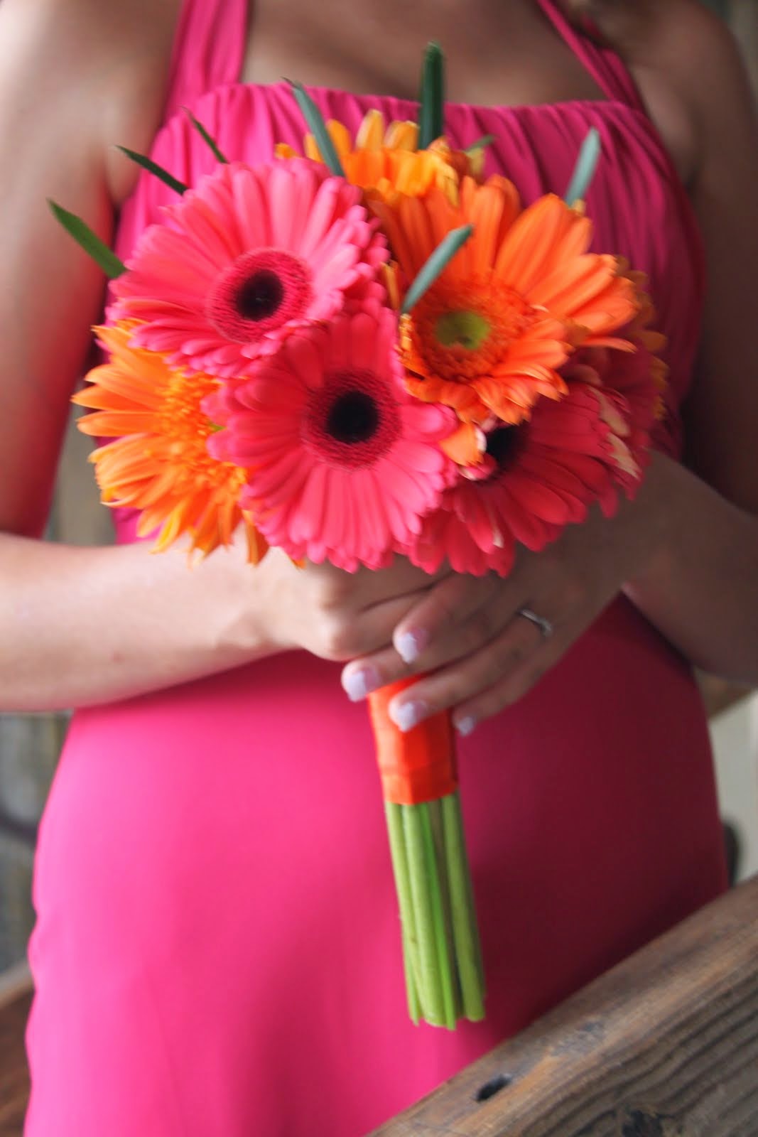 Beautiful Bridal: Gerbera Daisy Wedding Bouquets