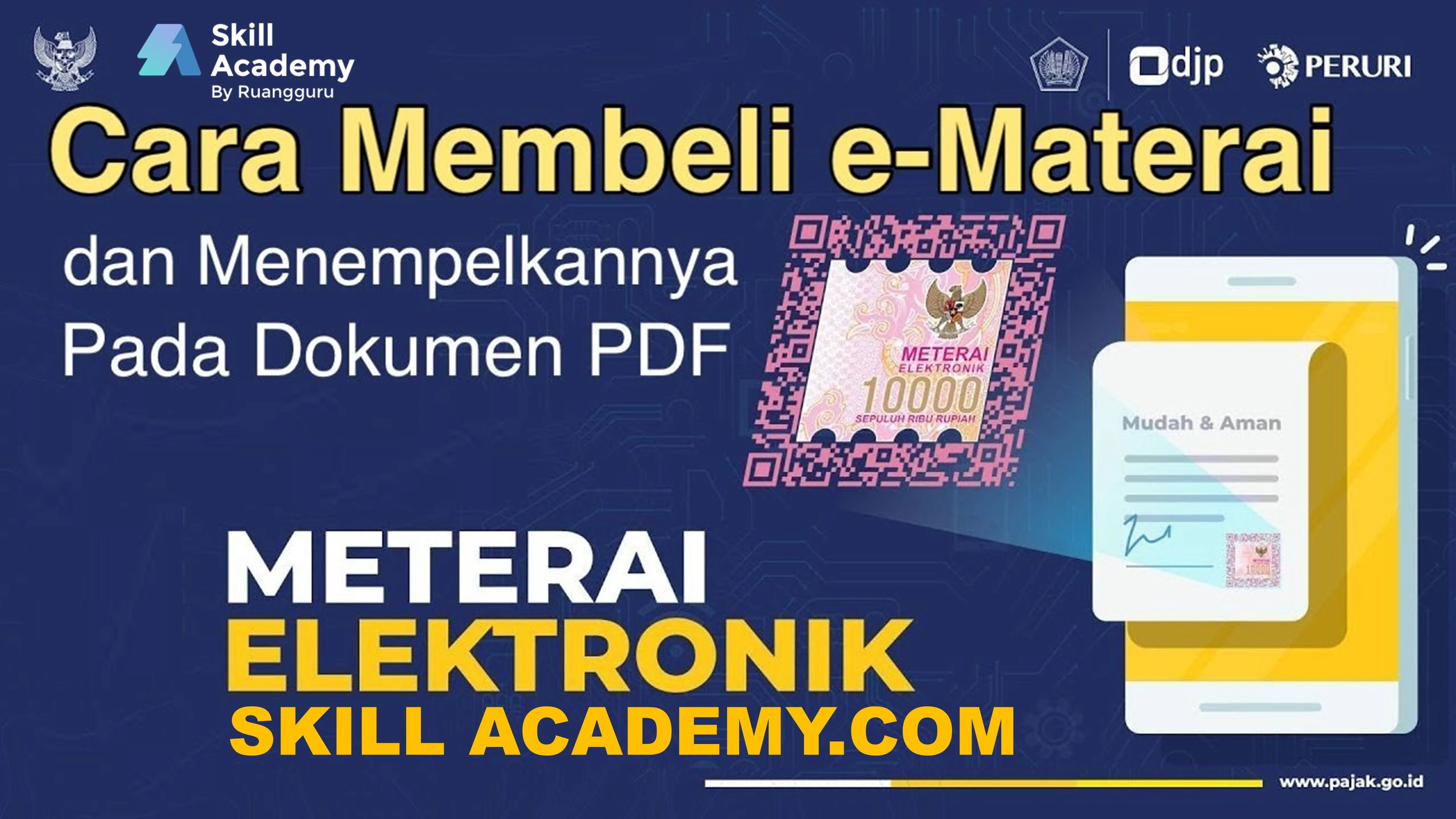 Beli e-Meterai Skill Academy
