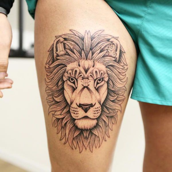 Tatuagem Leão - 108 ideias para se inspirar