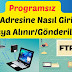 Programsız Bilgisayardan FTP Adresine Nasıl Girilir, Dosya Alınır, Gönderilir