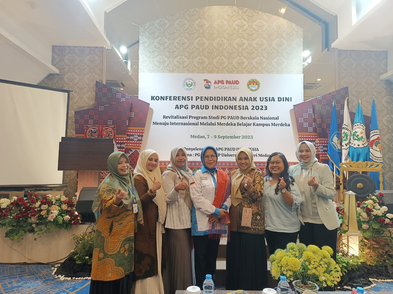 Ketua Prodi PG-PAUD Umuslim Hadiri Konferensi Pendidikan Anak Usia Dini APG PAUD Indonesia di Medan