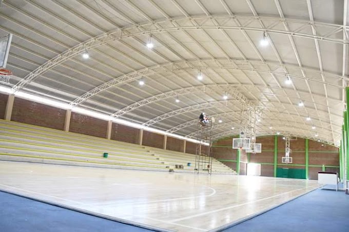 Instalan nueva iluminación led en el “Centro Deportivo Valparaíso”