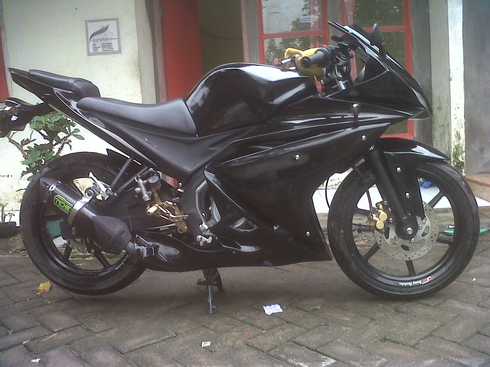 FAIRING FULLSET MODIFIKASI FAIRING YZF R125 BUAT YAMAHA VIXION