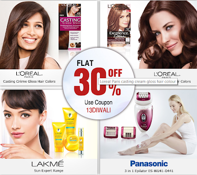 Flat 30% off on  All Beauty & Wellness Products