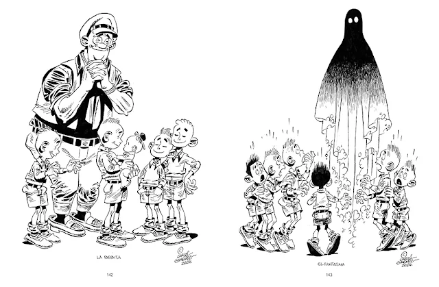 Cien y pico dibujos sin fundamento de Carlos Giménez portada Cien y pico dibujos sin fundamento de Carlos Giménez portada