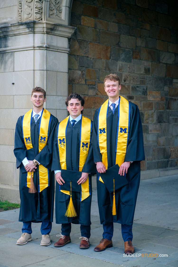 University of Michigan Ross College Graduation Pictures by SudeepStudio.com Ann Arbor College Graduation Photographer