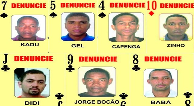 Lista dos bandidos mais perigosos da Bahia ganha novos 