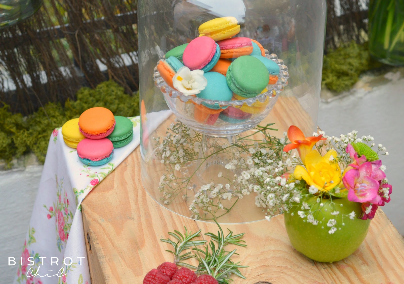 Spring Party Macarons by BistrotChic