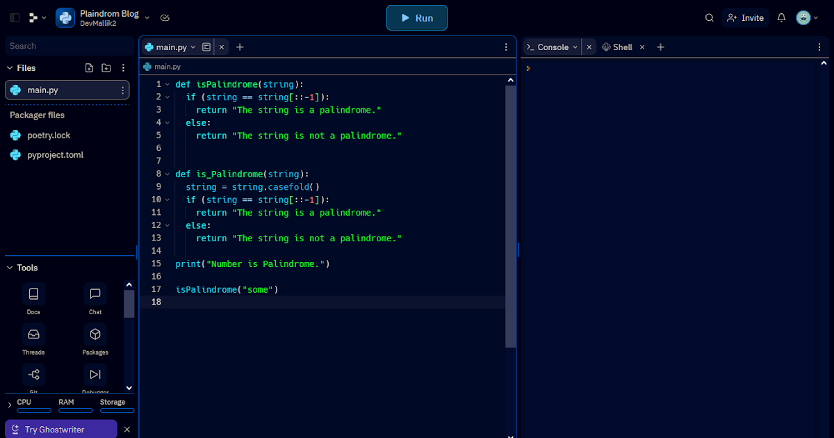 Coding Palindromes in Python: A Step-by-Step Guide @dev_code