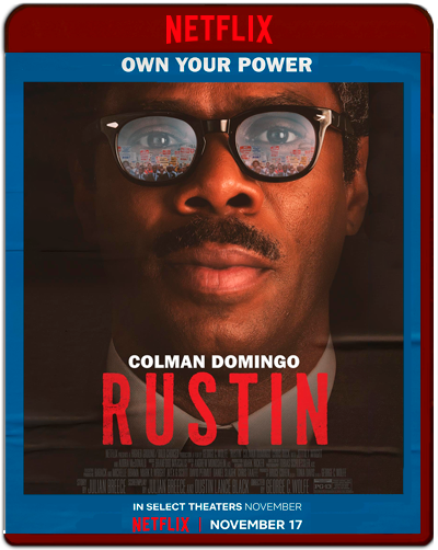 Rustin (2023) 1080p NF WEB-DL Latino-Inglés [Subt.Esp] (Drama. Biográfico)