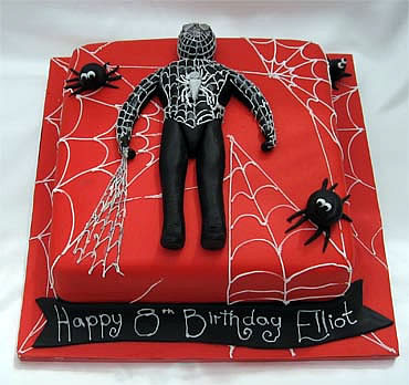 Spiderman cakes