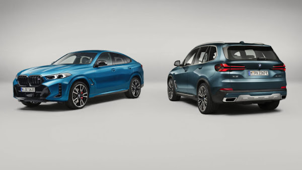 BMW has updated the X5 and X6 crossovers