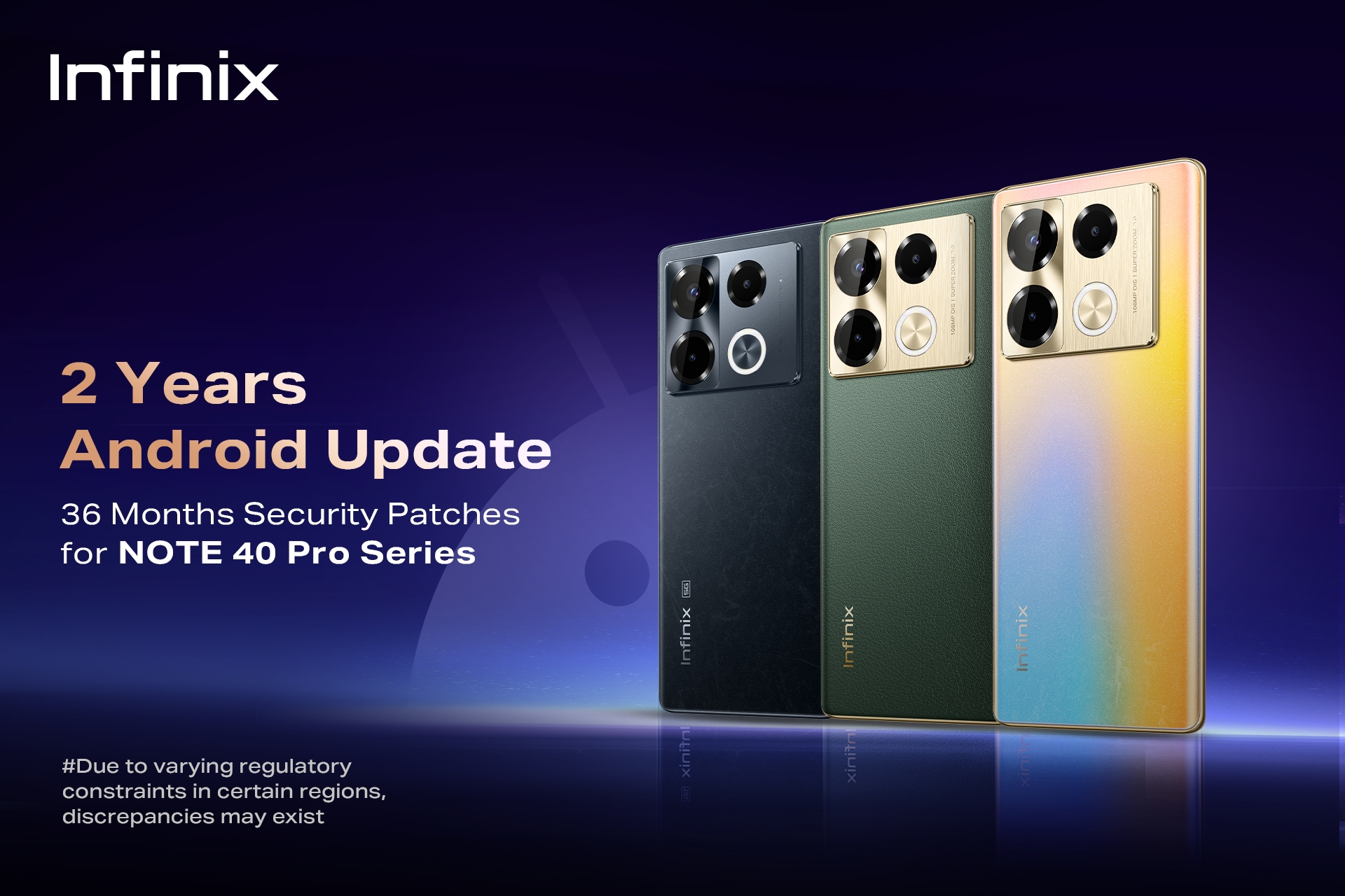 INFINIX Announces Software Update For NOTE 40 Pro Series