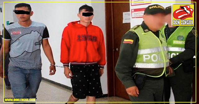 Dos venezolanos detenidos en Colombia por un robo millonario