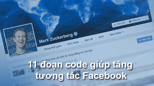 Share 11 đoạn code giúp tăng tương tác Facebook