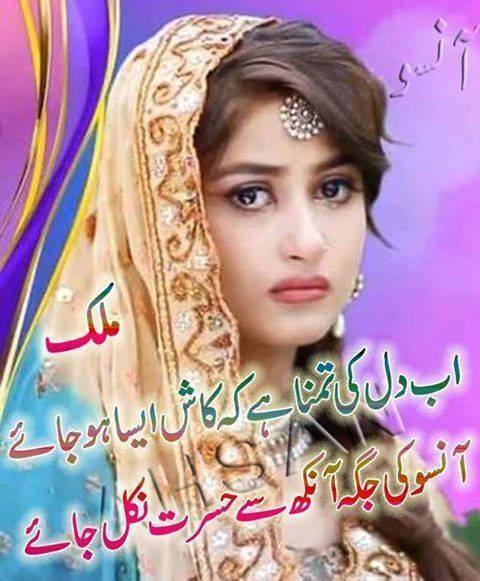 Aansou ki jagah aankh se hasrat nikal jae Urdu Poetry Sad