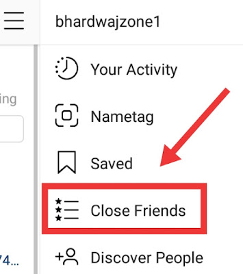 Instagram New CLOSE FRIEND feature/Update.