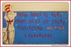 Seuss Bulletin Board via RainbowsWithinReach