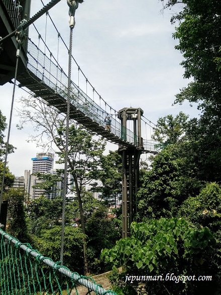 Mendaki di Taman ECO Rimba, KL