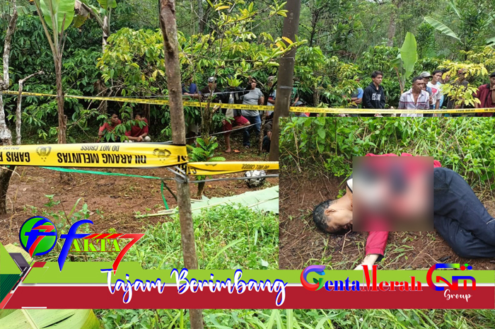iduga dibegal, seorang pria ditemukan tergeletak dipinggir jalan di Kampung Bonglai, Kecamatan Banjit, Waykanan Lampung. Korban tewas bersimbah darah, ditempat kejadian.