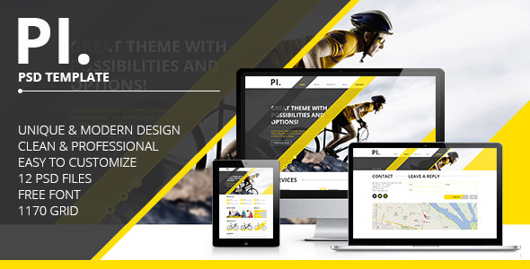 PI. - Portfolio PSD Template - Portfolio Creative