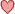 Red heart symbol