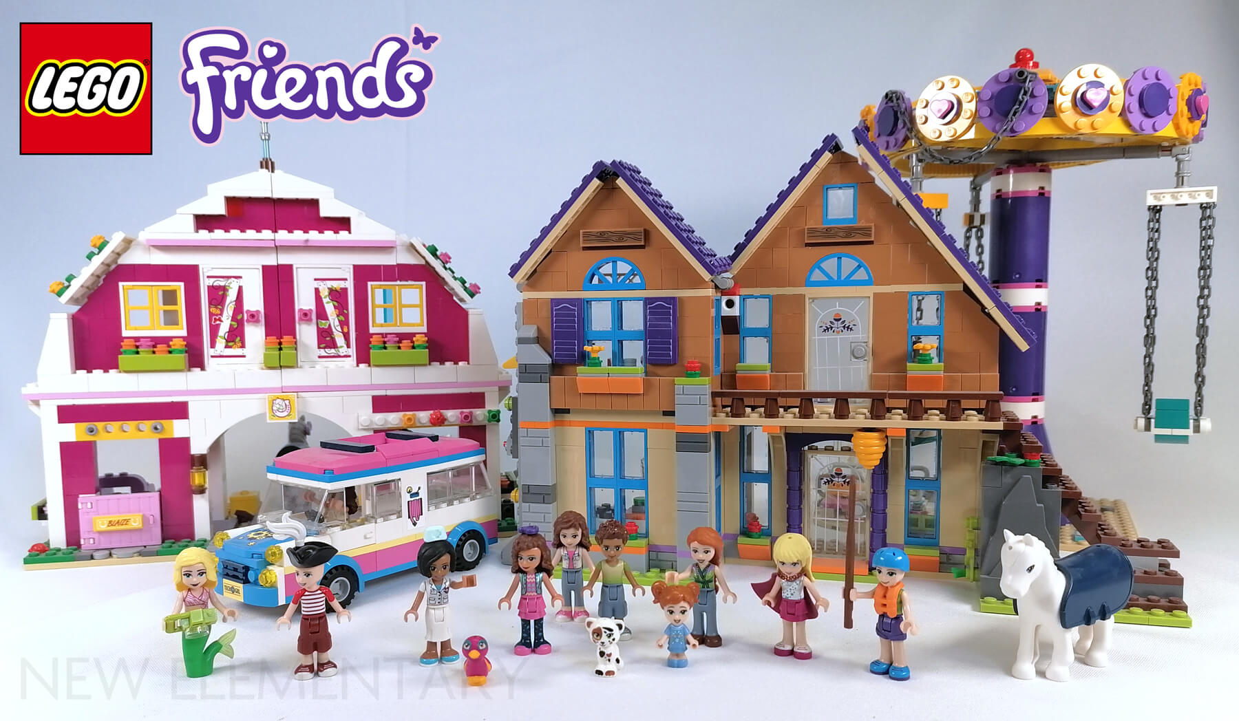 Old Elementary: 10 years of LEGO® Friends | New Elementary: LEGO