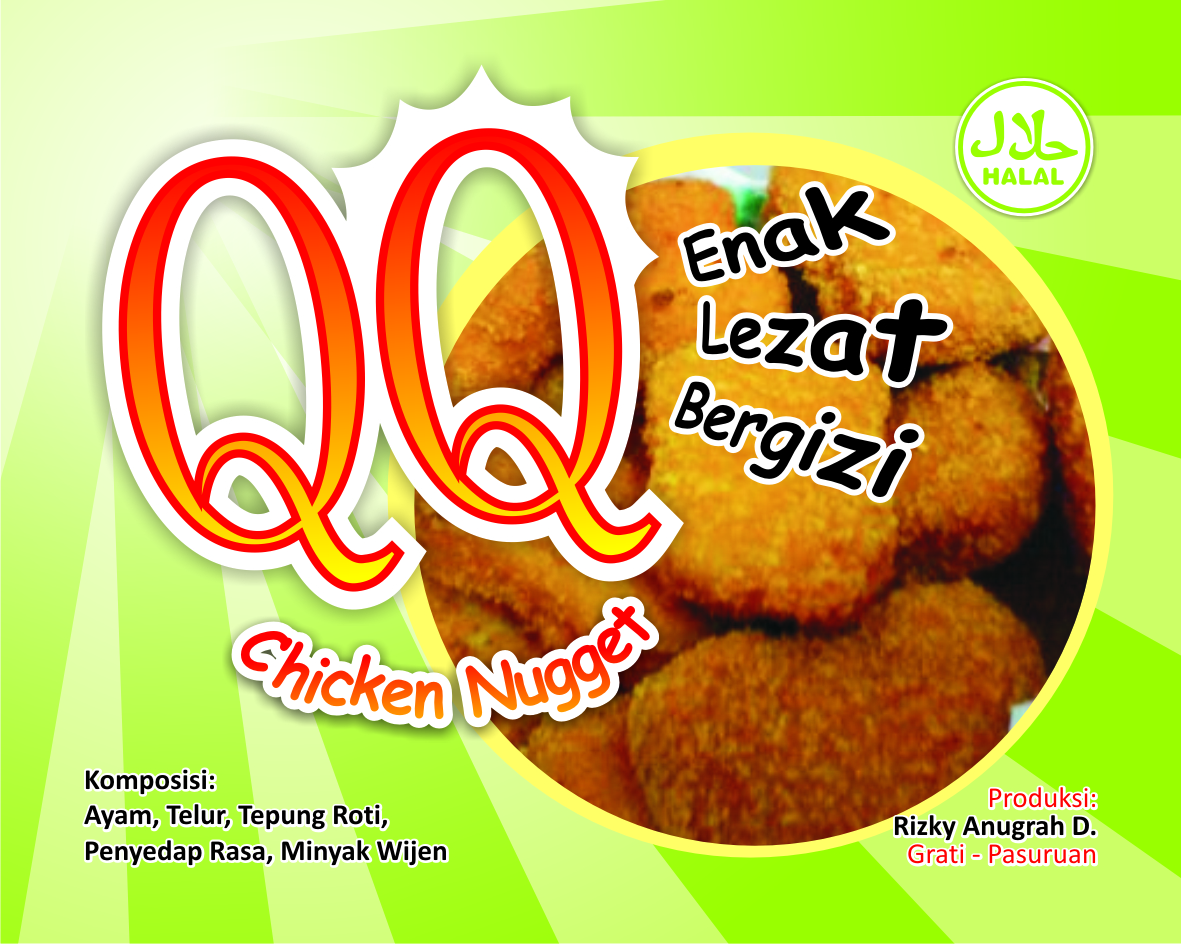 Kemasan QQ Nugget  ---- BALAI DESAiN - Jasa Grafis