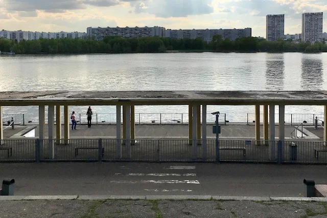 причальная зона Северного речного вокзала, Химкинское водохранилище
