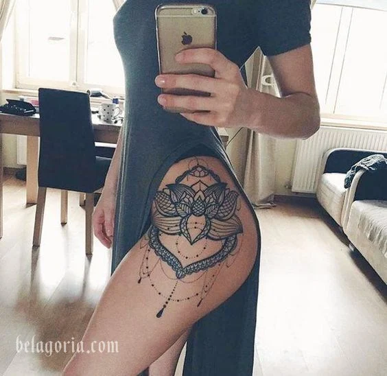 Foto de un Tatuaje de Mandala