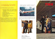 TWA Stewardess Flight Attendant Uniform 1970's (twa flight attendant brochure )