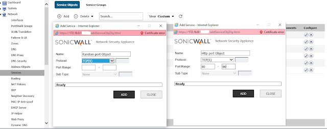 TCP PORT