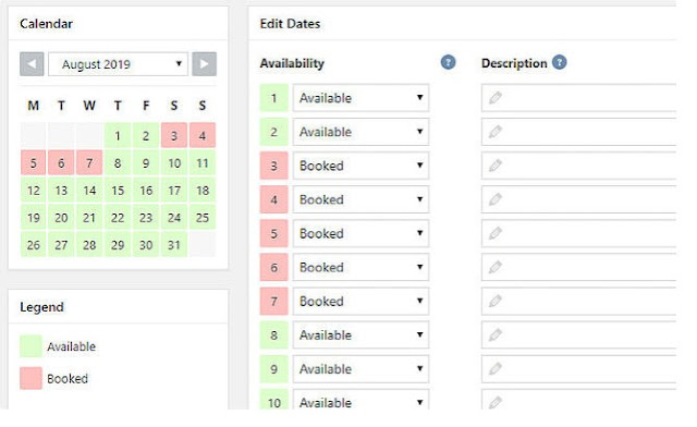 WP Booking System - 5+ Plugin Booking Hotel Terbaik di Wordpress