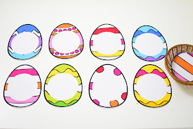 Easter Theme Unit: Easter Egg Pattern Match