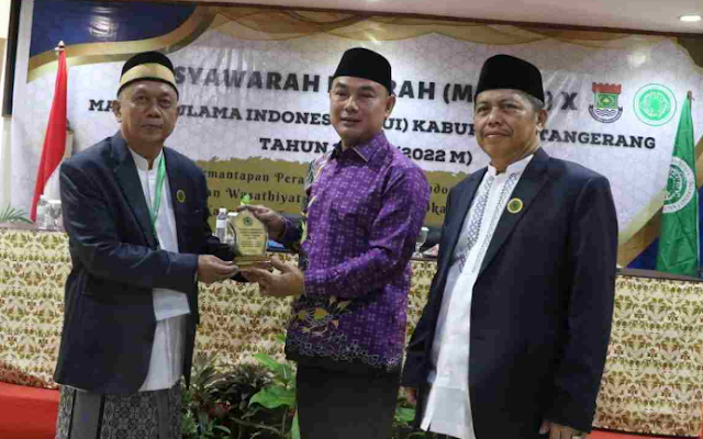 Pesan Wakil Bupati Tangerang saat Punutupan Musda MUI ke-10 ke seluruh Jajaran