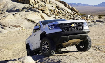 Chevy Colorado ZR2 airbags deploying off-road