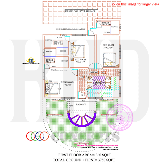 First floor plan