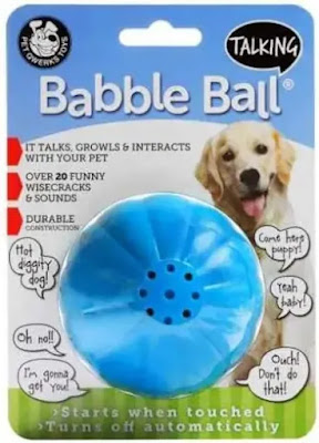 Pet Qwerks Talking Babble Ball - Best Fetch Toys For Dogs