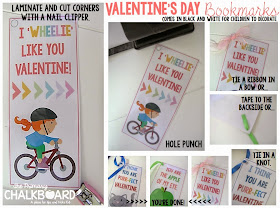 Free Valentine's Day bookmarks I Clever Classroom