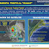 El centro de la TormentaTropical Isaias, se localiza a 130 km al este-sureste de Fort Lauderdale, Florida, Estados Unidos de América, y a 920 km al este-noreste de las costas de Quintana Roo.